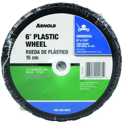 Arnold Plastic Universal Wheel (6 x 1.5)