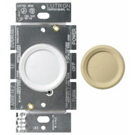 Rotary Eco-dim™ Dimmer, White/Ivory