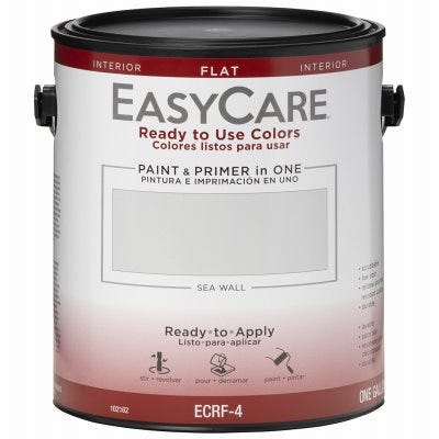 True Value EasyCare Ready To Use Colors Paint & Primer Interior Flat Latex (1 Gallon, Flat)