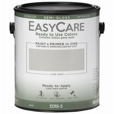 True Value EasyCare Ready to Use Colors Interior Semi-Gloss Acrylic Latex Paint (1 Gallon)