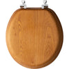 Mayfair by Bemis Natural Reflections™ Round Wood Finish Toilet Seat Natural Oak (Natural Oak)