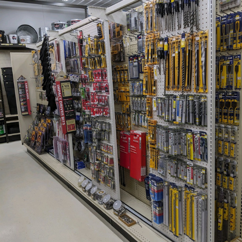 Inside of Dauby's True Value Hardware