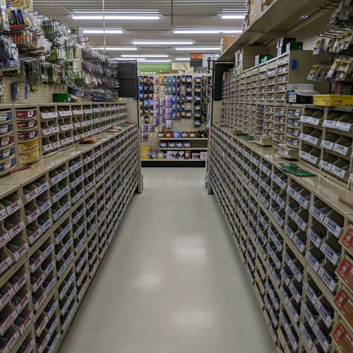 Inside of Dauby's True Value Hardware