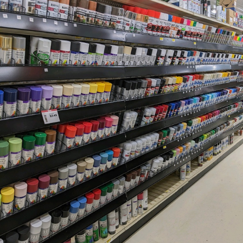 Inside of Dauby's True Value Hardware