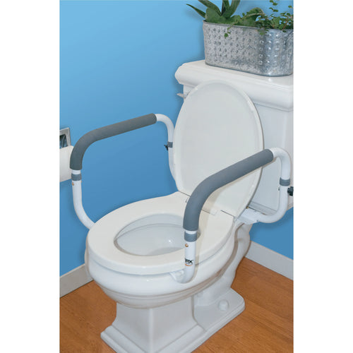 Carex Toilet Support Rail (11 x 21 x 16)