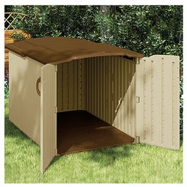 Glidetop Storage Shed, Resin, 57.5 x 79 x 58-In., 98-Cu. Ft.