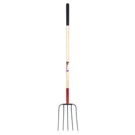 Manure Fork, 5 Tines, 4-Ft. Handle