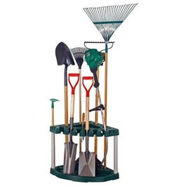 Corner Garden Tool Rack, 10 Slots