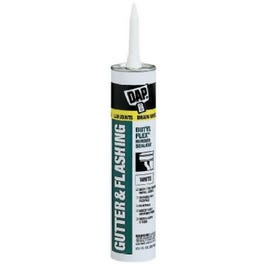 Gutter/Flashing Sealant, White, 10.1-oz.