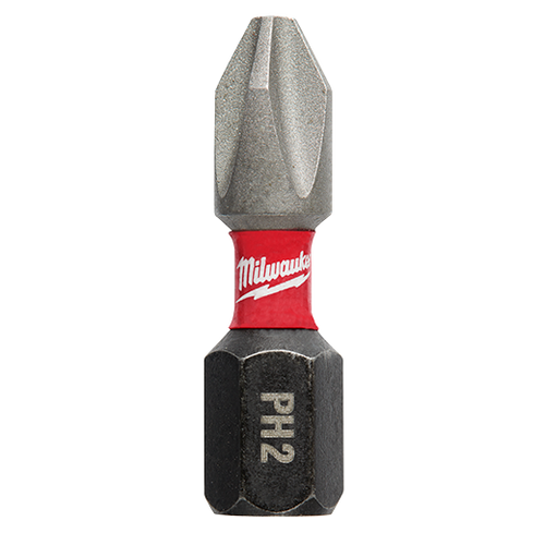 Milwaukee SHOCKWAVE™ Impact Phillips Bits #2 3-1/2