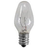 Incandescent Night Light Bulb, Clear, 7-Watts, 4-Pk.