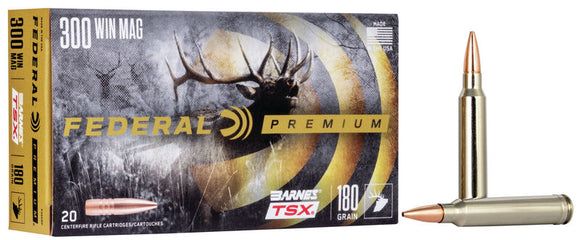 Federal Barnes TSX 300 Win Magnum 180 Grain