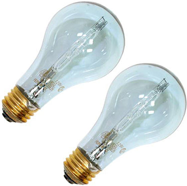 A19 2900K CLEAR 53W HALOGEN