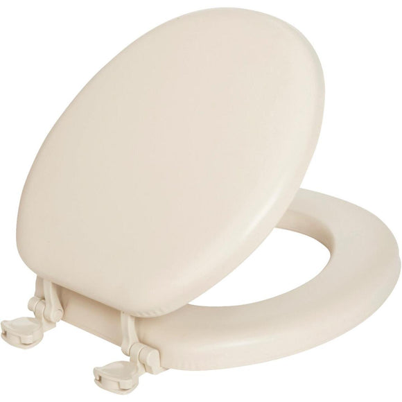 Mayfair Round Closed Front Premium Soft Bone Toilet Seat