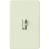 Lutron Toggler Incandescent Light Almond Preset Slide Dimmer Switch