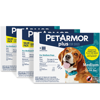 PetArmor® Plus Flea and Tick Protection for Dogs